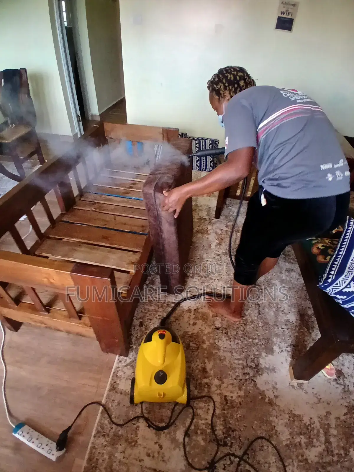 Fumigation of Roaches and Steaming of Bedbugeggs
