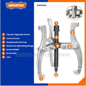 Gear Puller 3-jaws Pulley Gear Bearing Flywheel 4" / 6" / 8" Inch