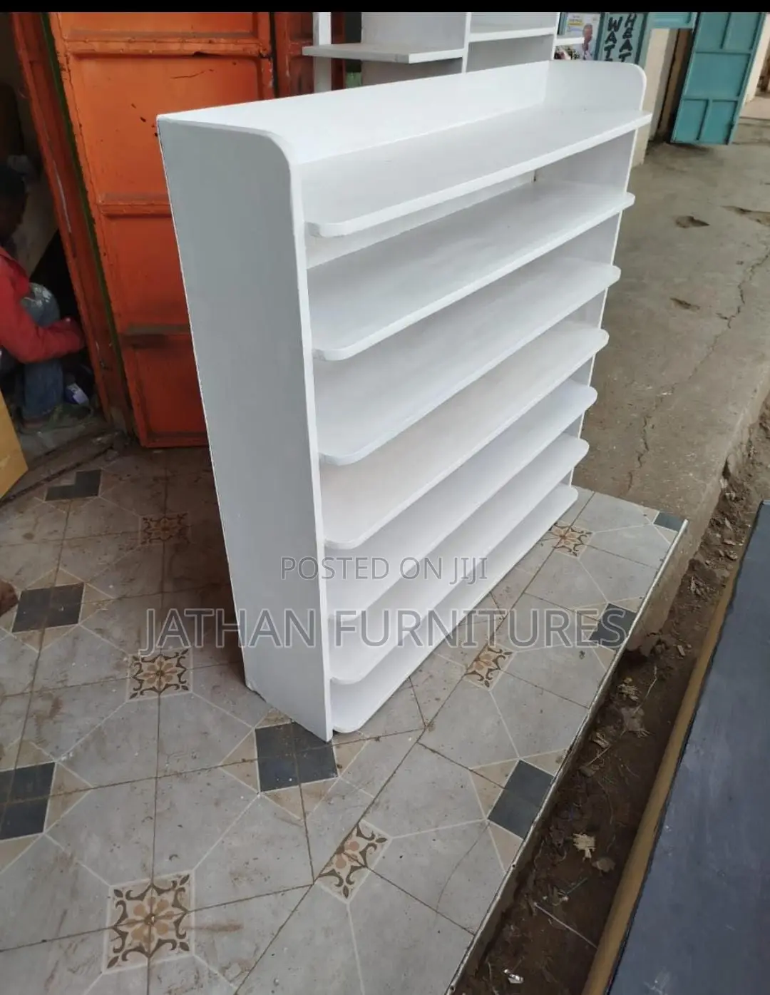 White Shoe Rack