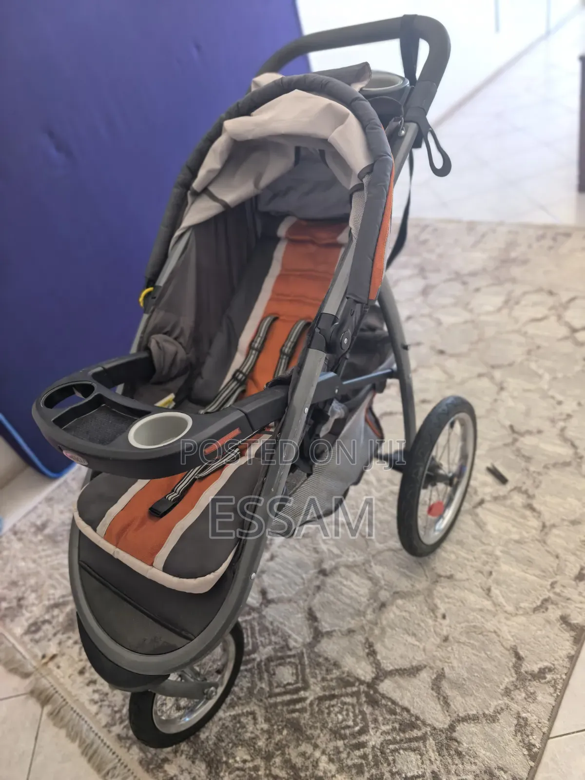 Graco Fast Action Click Connect Tangerine Jogger Stroller