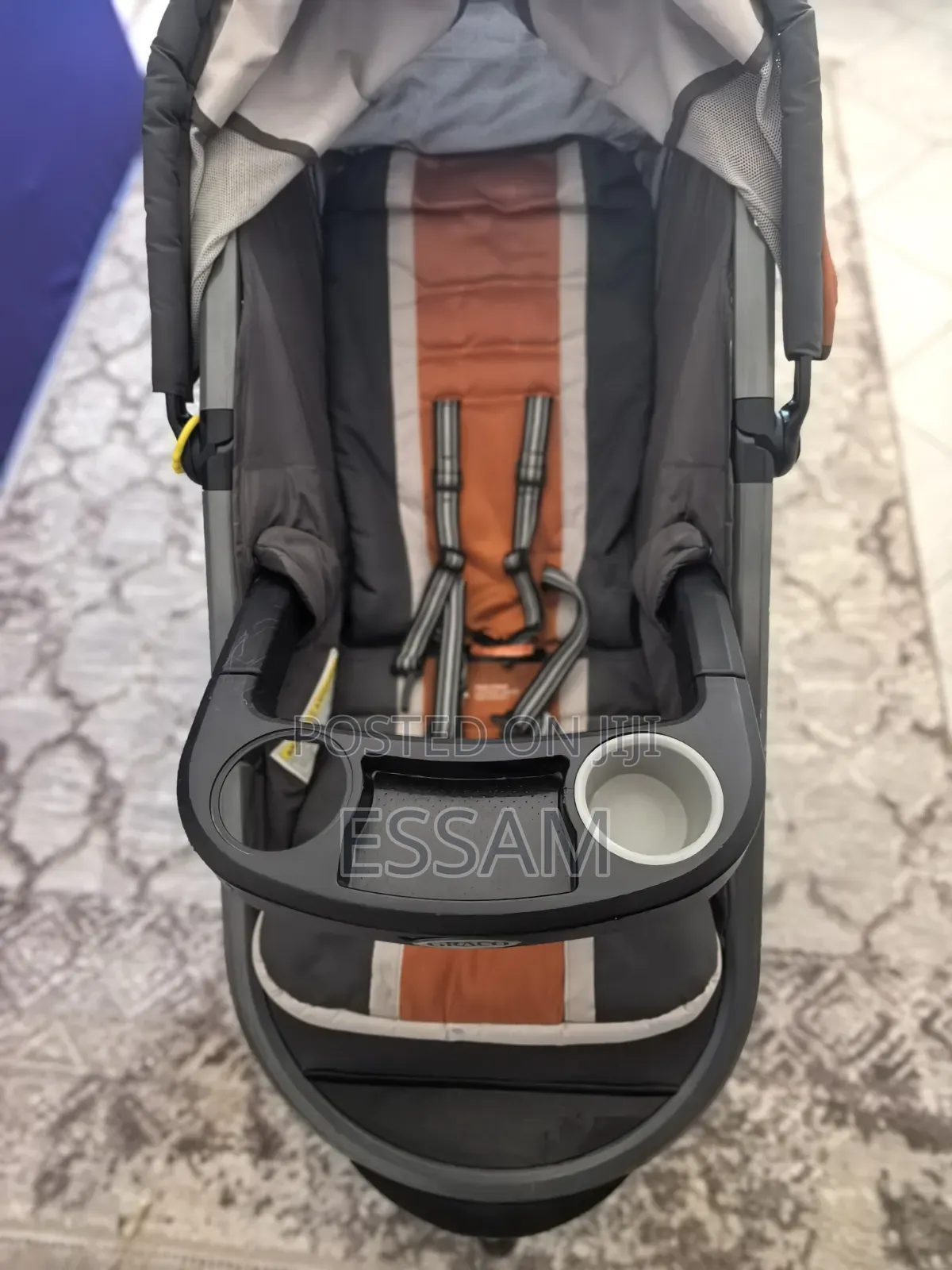 Graco Fast Action Click Connect Tangerine Jogger Stroller