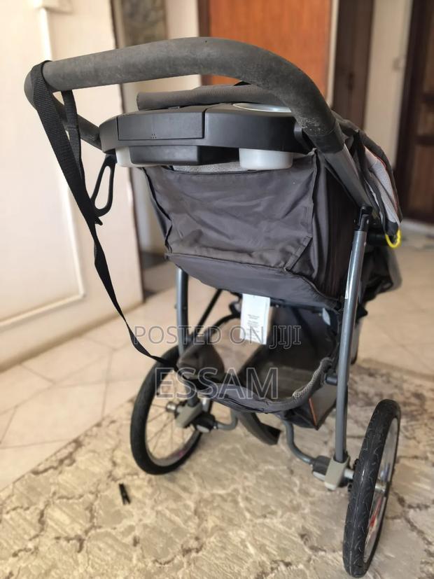 Graco Fast Action Click Connect Tangerine Jogger Stroller - thumbnail 4