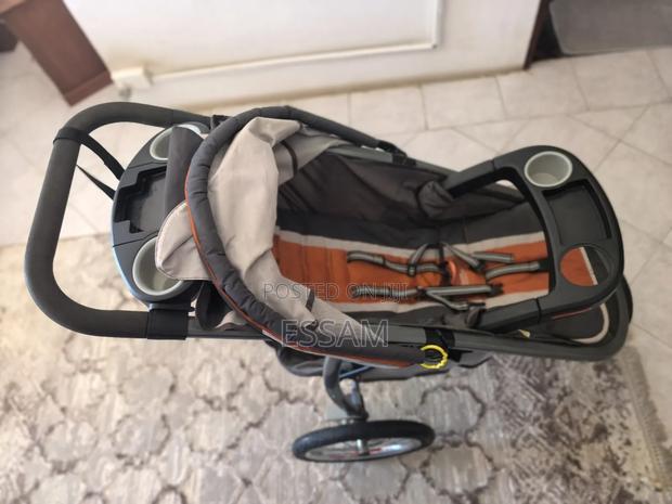 Graco Fast Action Click Connect Tangerine Jogger Stroller - thumbnail 5