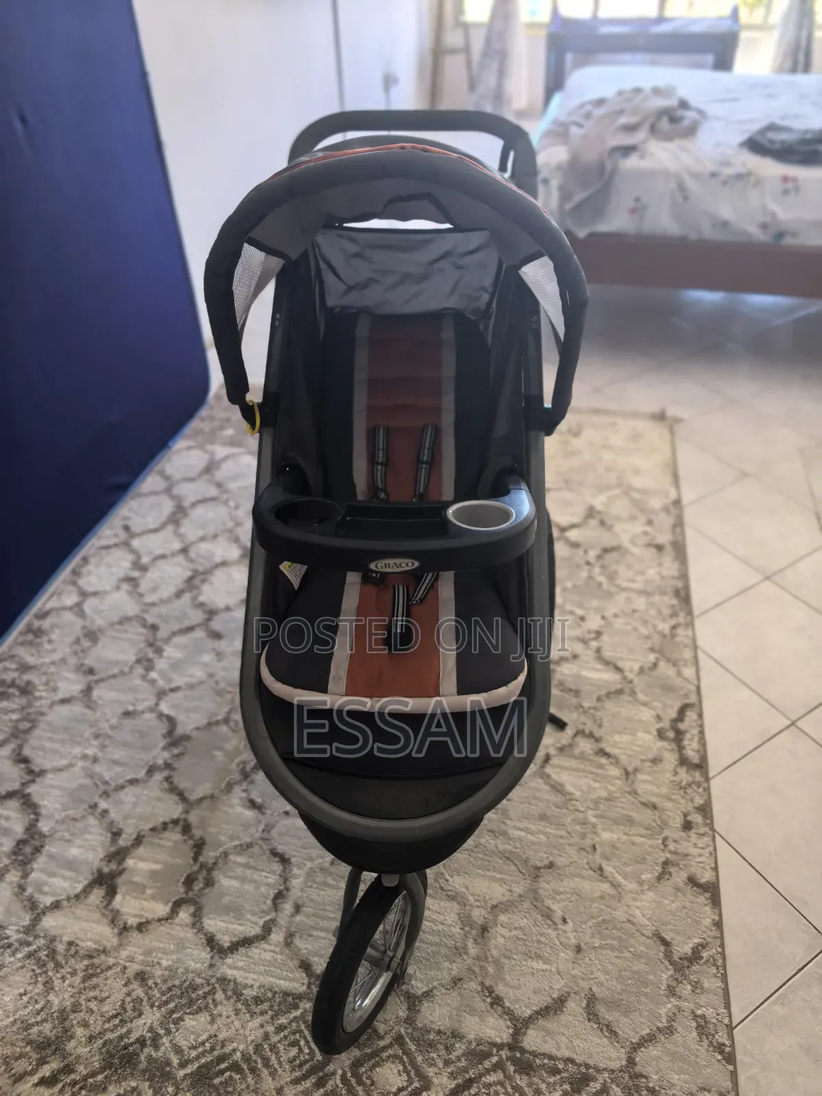 Graco Fast Action Click Connect Tangerine Jogger Stroller