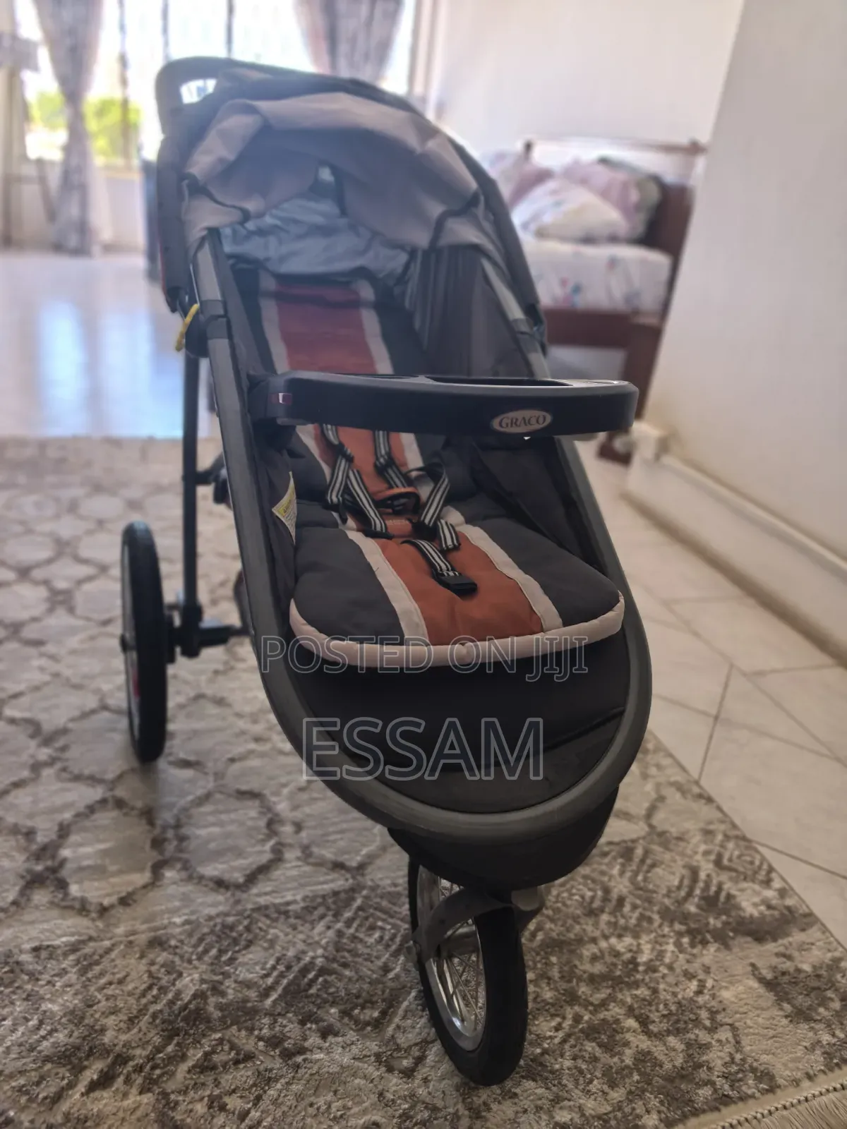 Graco Fast Action Click Connect Tangerine Jogger Stroller
