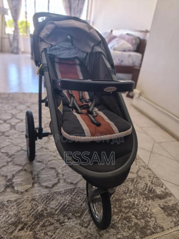 Graco Fast Action Click Connect Tangerine Jogger Stroller - thumbnail 10