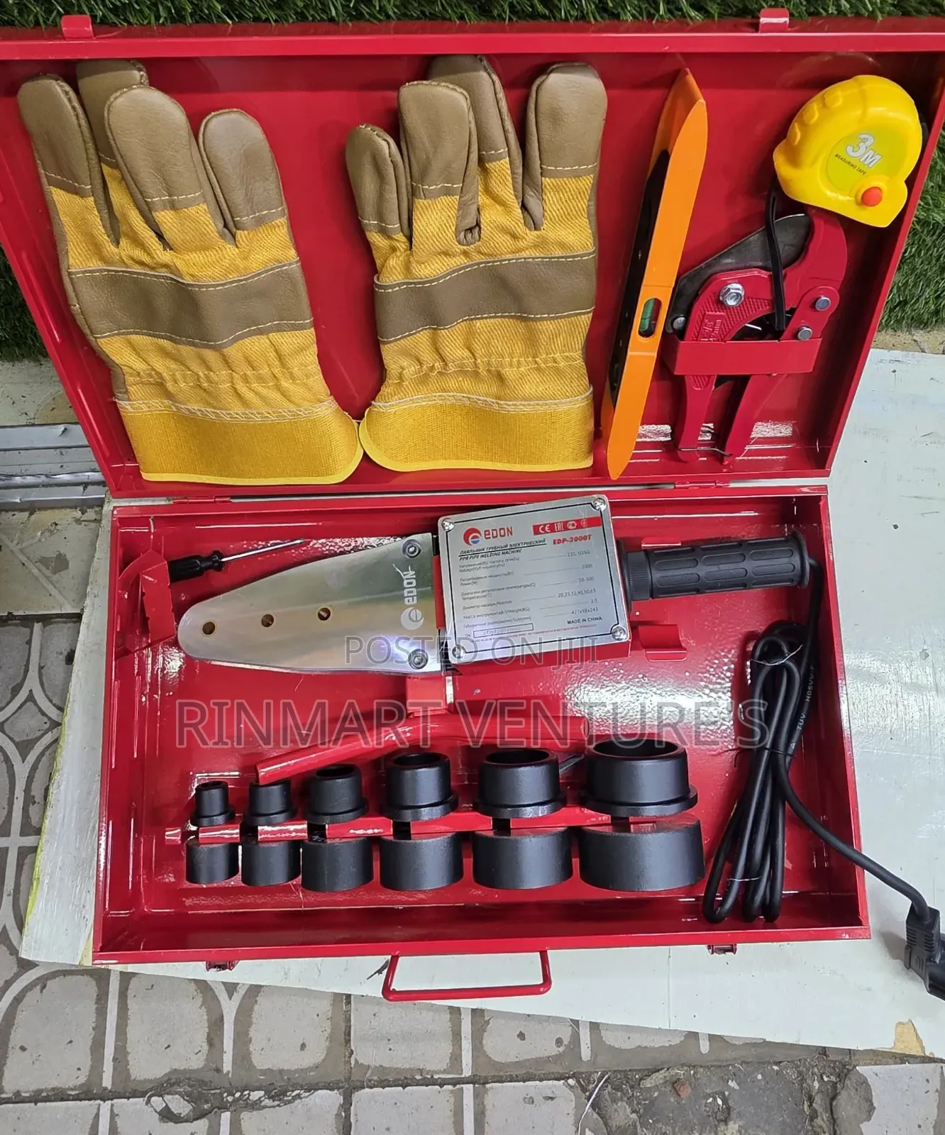 Edon PPR 2000w Pipe Cutter Welding Kit