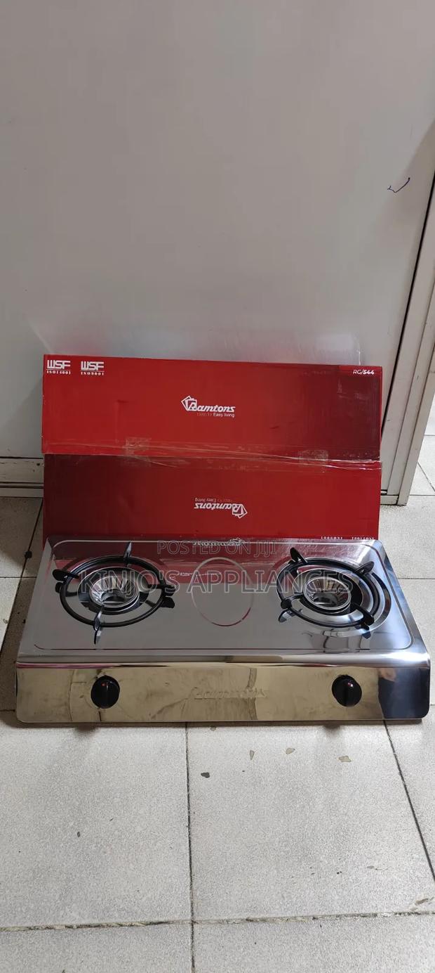 Ramtons Rg/544 Double Burner Gas Cooker