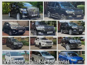 Prado V8 Noah Alphat Available Car Hire Now