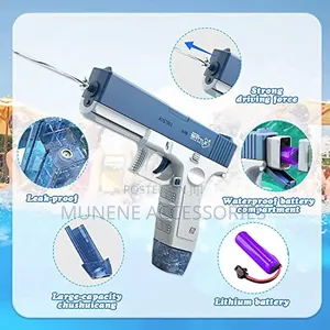 Automatic Electric Glock Water Gun Spray Pistol Battery Squirt Gun Toy