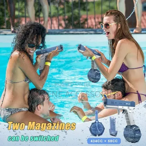 Automatic Electric Glock Water Gun Spray Pistol Battery Squirt Gun Toy