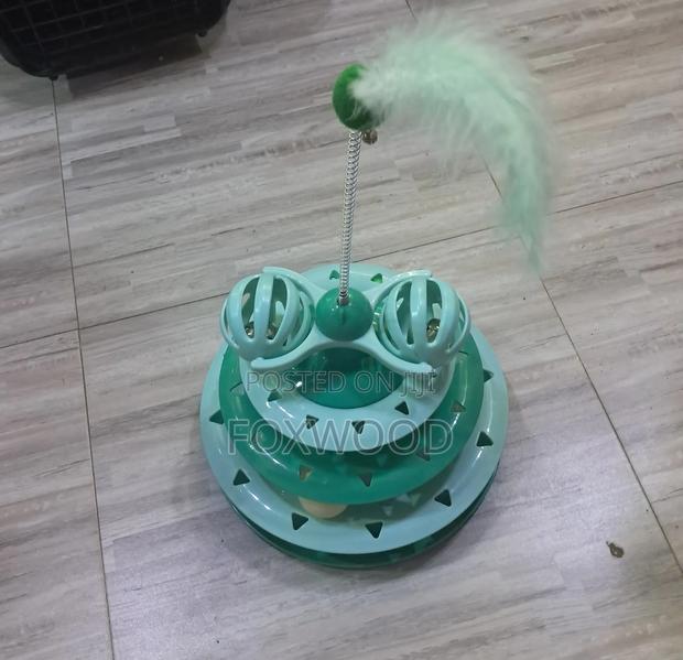 Cat Turntable Toy With Spring Toy ( - thumbnail 5