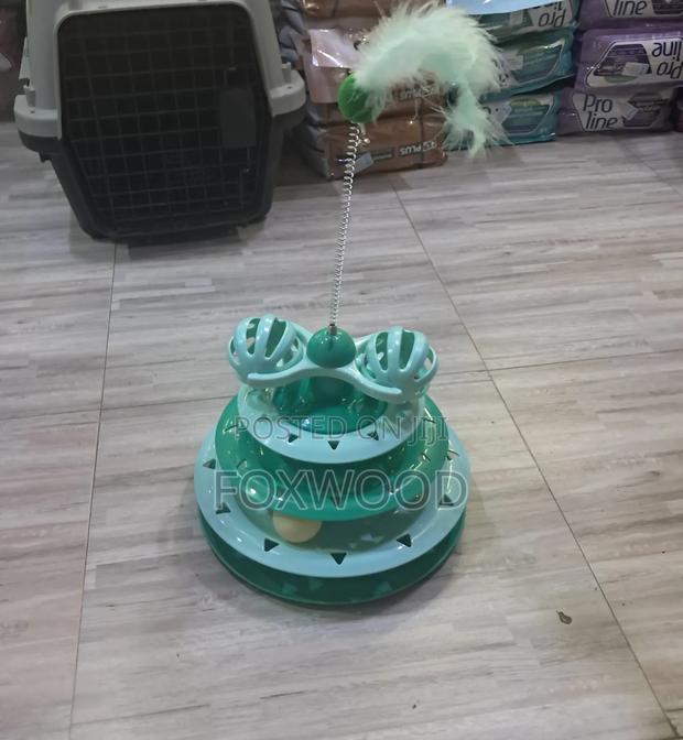 Cat Turntable Toy With Spring Toy ( - thumbnail 6