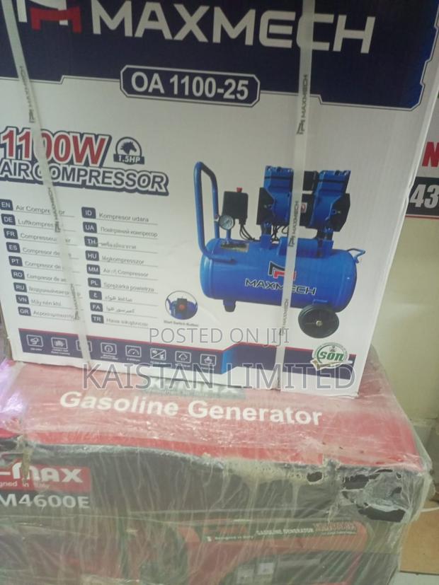 Silent Air Compressor 25 L Maxmech/Oil Less 25l Silent Compressor