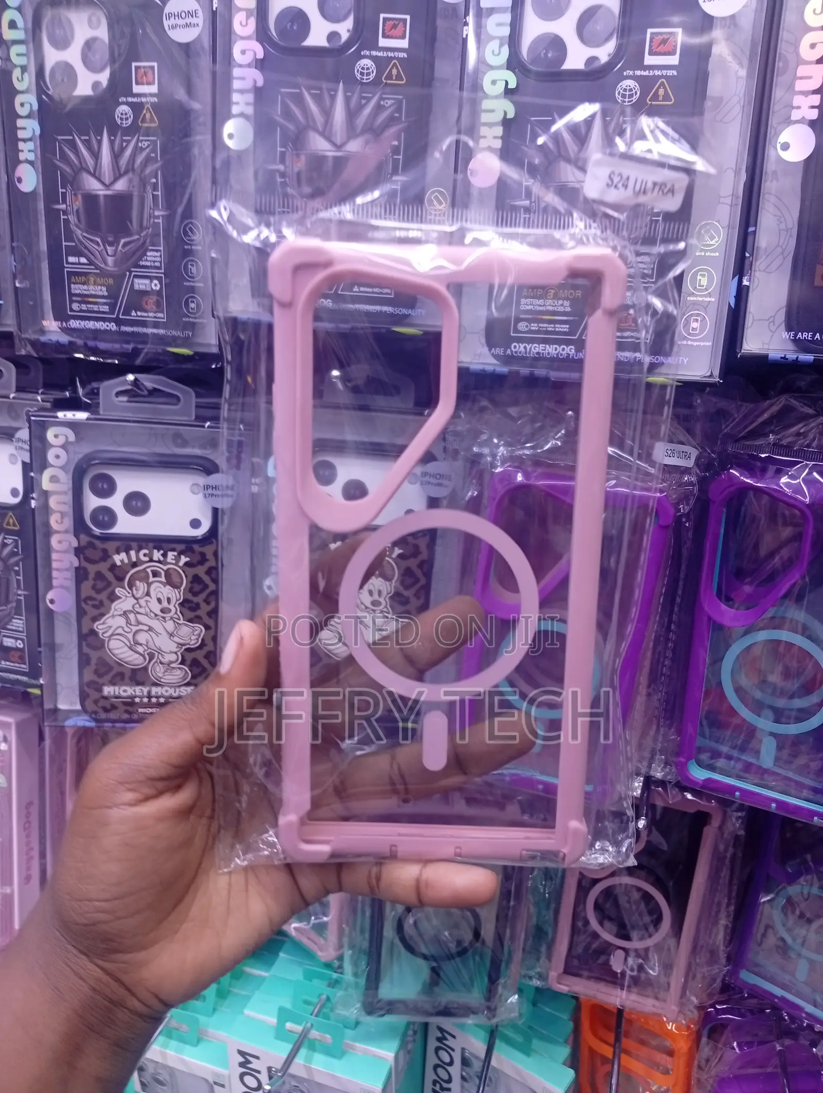 Samsung Galaxy S24 Ultra Transparent Shockproof Case