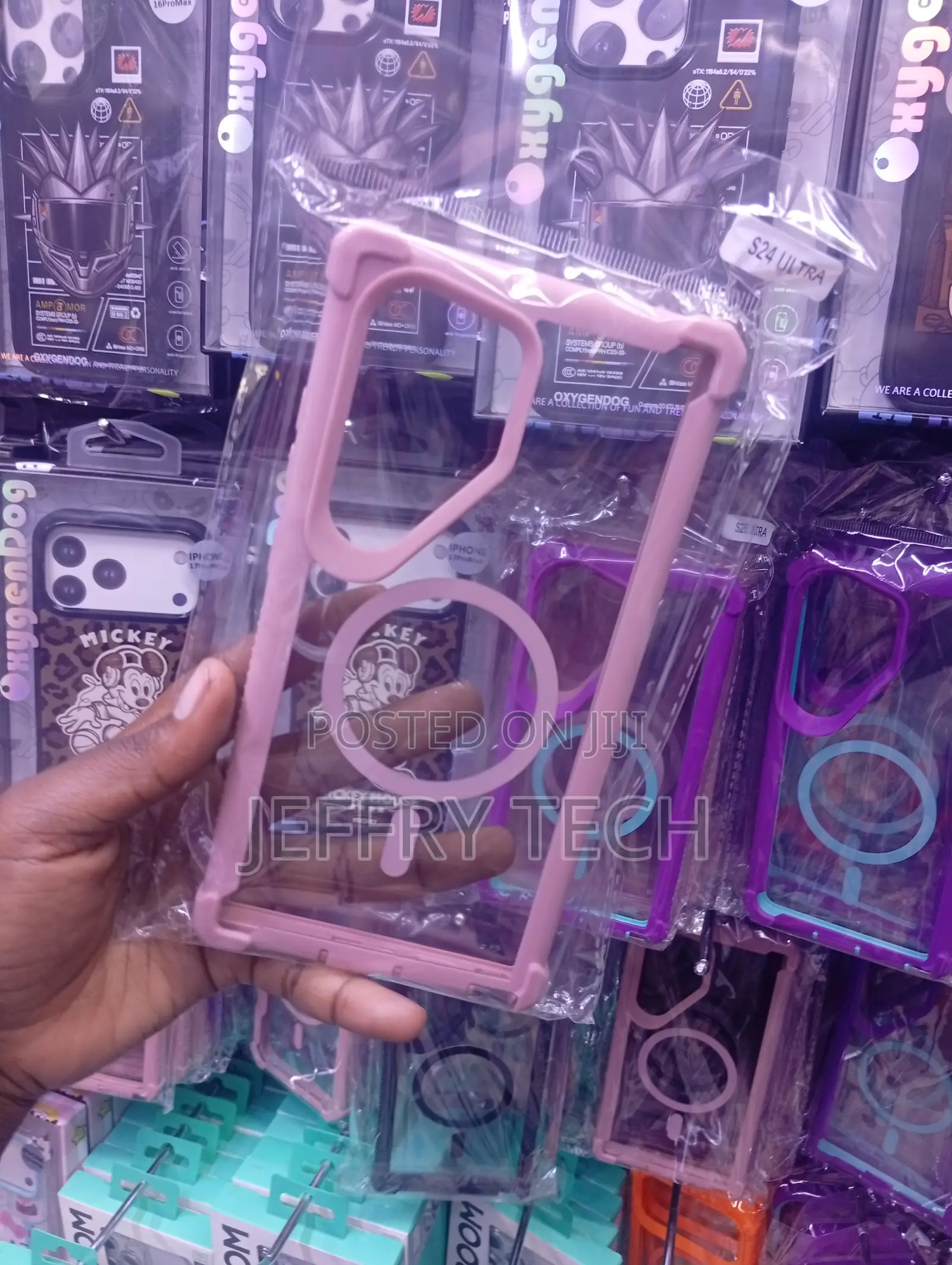 Samsung Galaxy S24 Ultra Transparent Shockproof Case