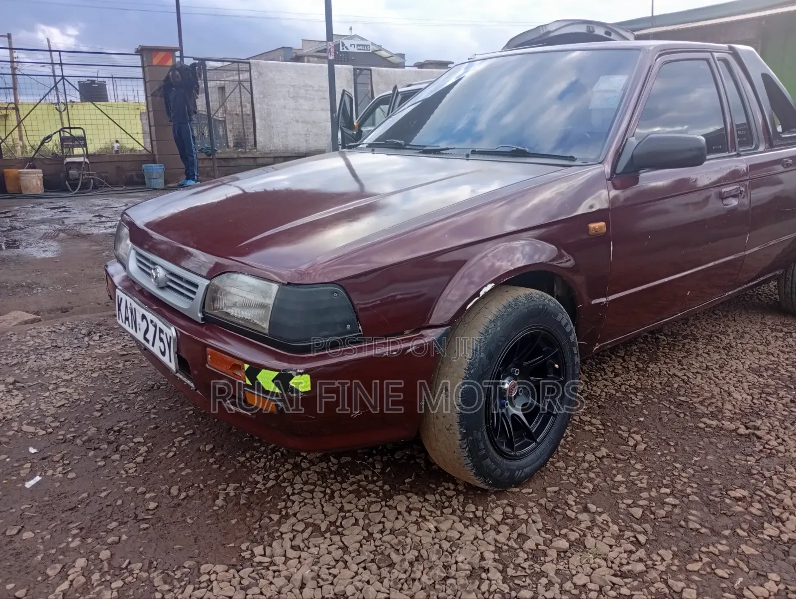 Mazda 323 1996 Maroon