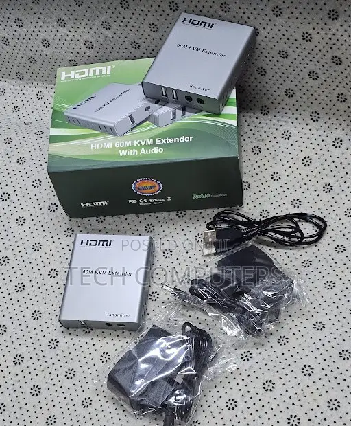 60m KVM Network Extender for Data Centers and Control Rooms