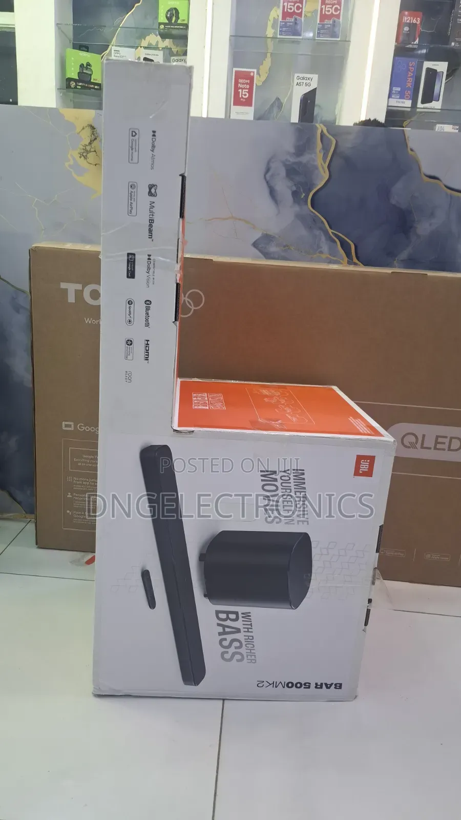 JBL Bar 500mk2 5.1ch 750w Wireless Soundbar