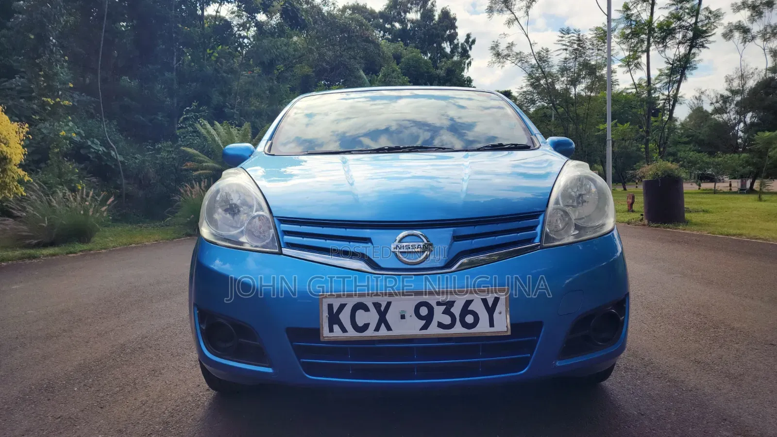 Nissan Note 2012 Blue