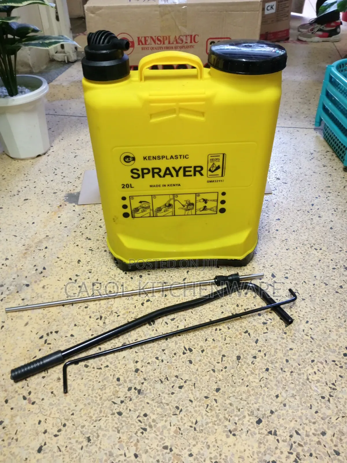 Knapsack Sprayer/ Ken Plastic Manual Pressure Pump Sprayer