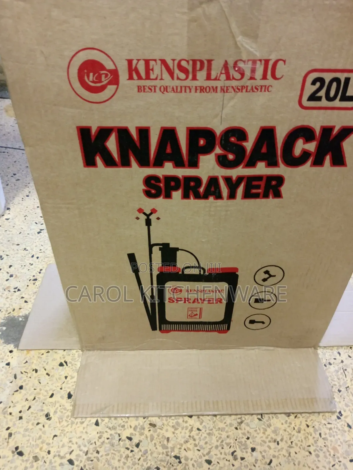 Knapsack Sprayer/ Ken Plastic Manual Pressure Pump Sprayer