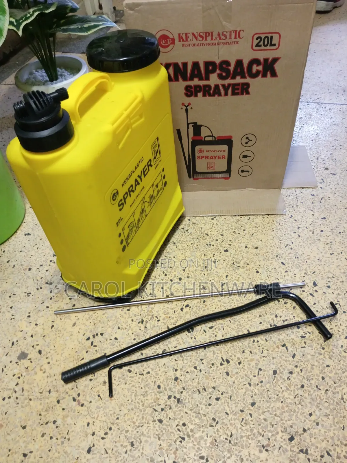 Knapsack Sprayer/ Ken Plastic Manual Pressure Pump Sprayer