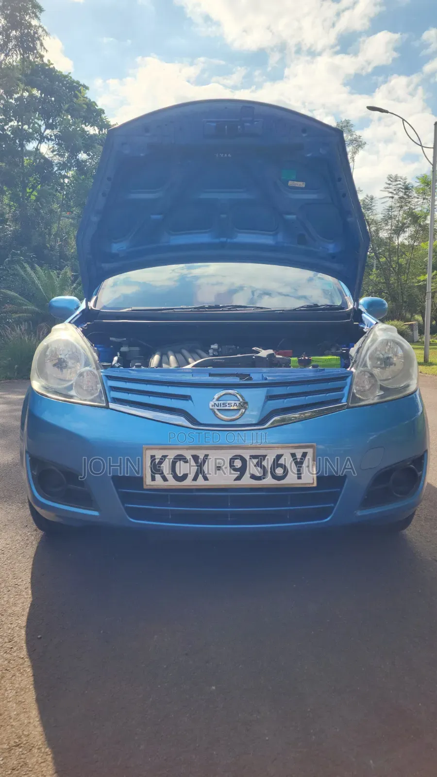 Nissan Note 2012 Blue