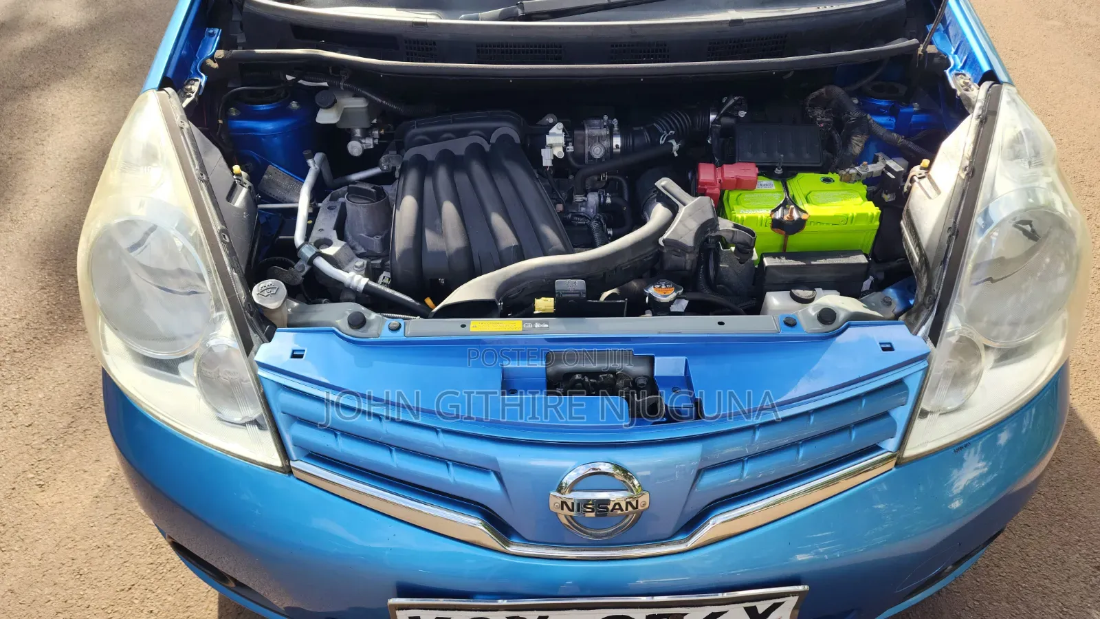 Nissan Note 2012 Blue