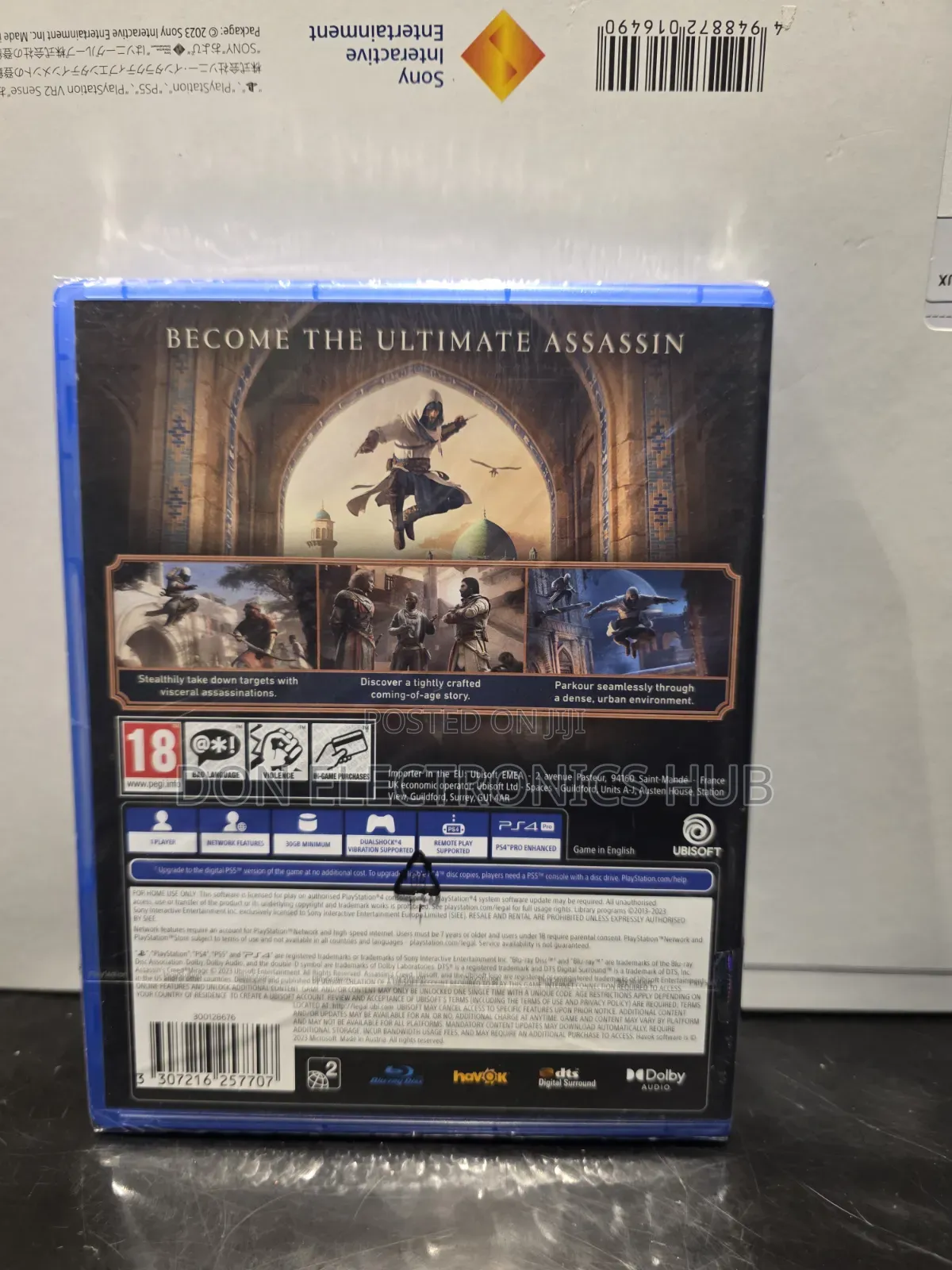 Playstation 4 Assassins Creed Mirage
