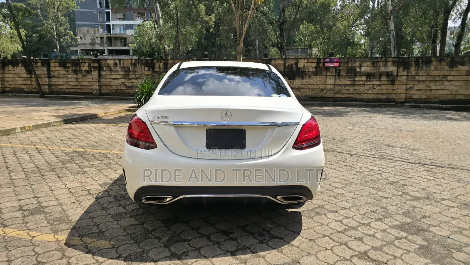 Mercedes-Benz C200 2019 White