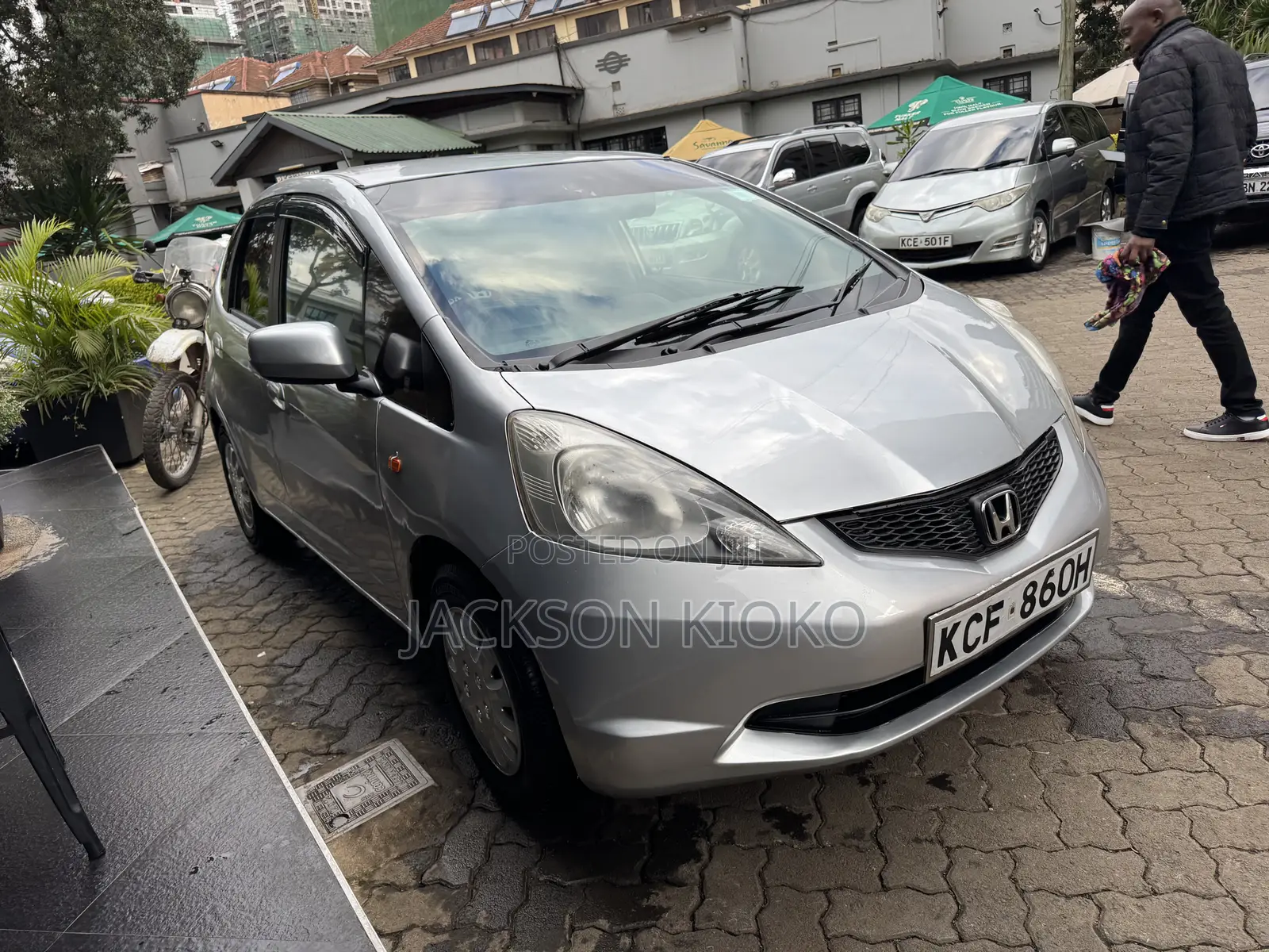 Honda Fit Automatic 2008 Silver