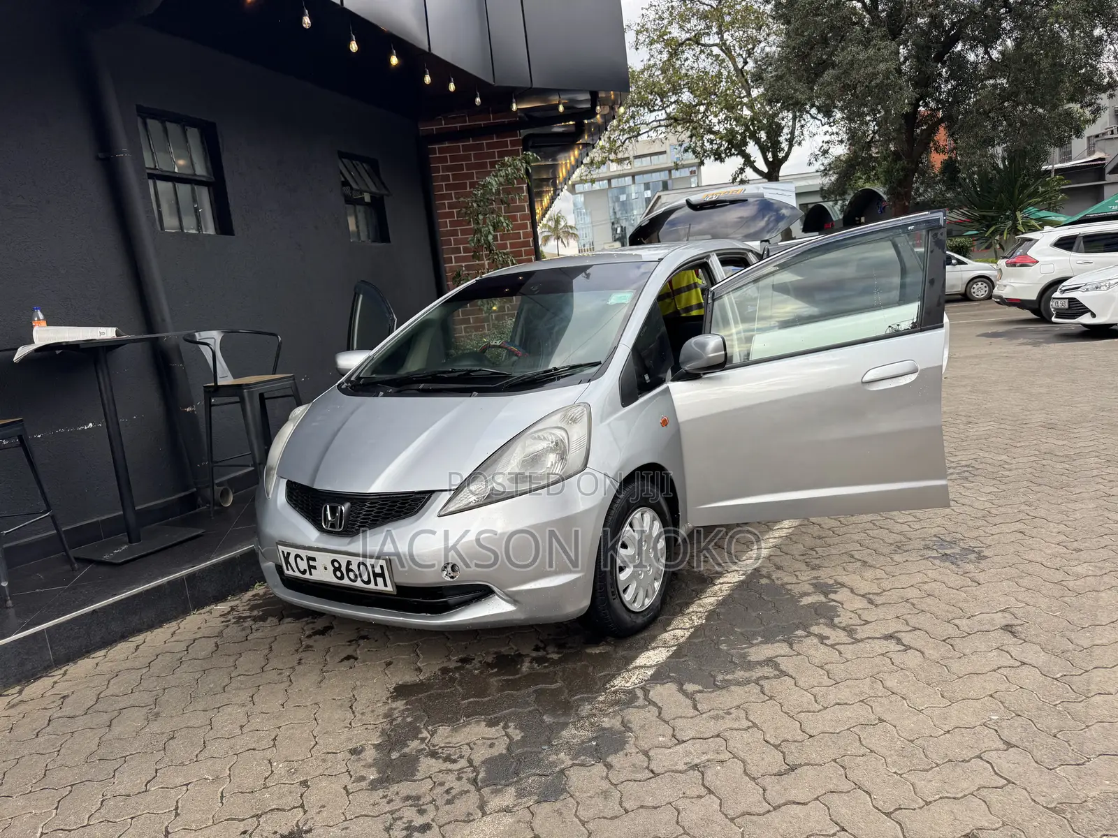 Honda Fit Automatic 2008 Silver