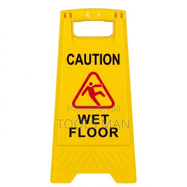 Durable Caution Wet Floor A-frame Safety Sign