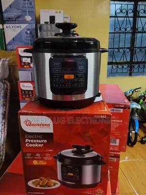 6l Ramtons Pressure Cooker – Stylish Efficient