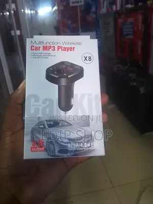 X8 Multifunctional Wireless Car Mp3 Player.