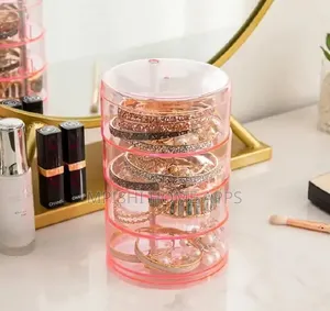 4-Layer Rotating Jewelry Organizer