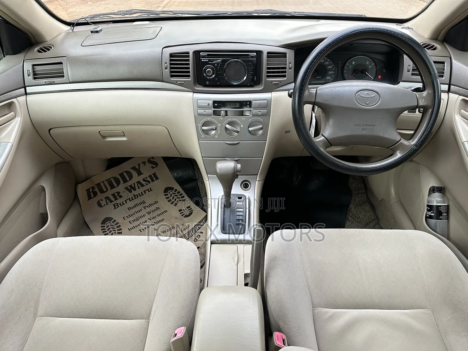 Toyota Corolla Sedan Automatic 2005 White