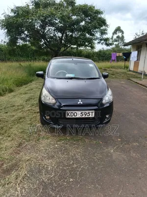 Mitsubishi Mirage DE 4dr Hatchback (1.2L 3cyl 5M) 2014 Black