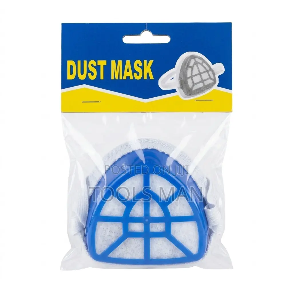 Reusable Blue Filter Dust Mask – Breathable Ppe For Home & Workshop