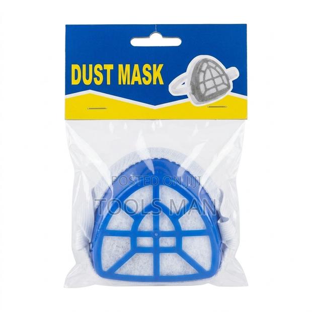Reusable Blue Filter Dust Mask – Breathable Ppe For Home & Workshop