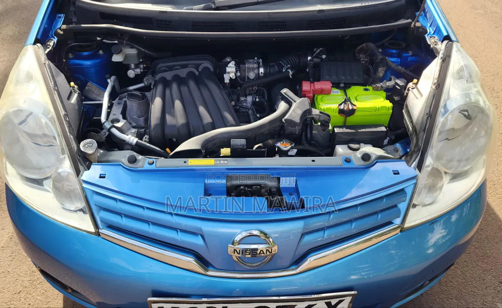 Nissan Note 2012 Blue
