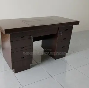 Office Desk; 1400mm Premium Home Offices Mahogany Desk