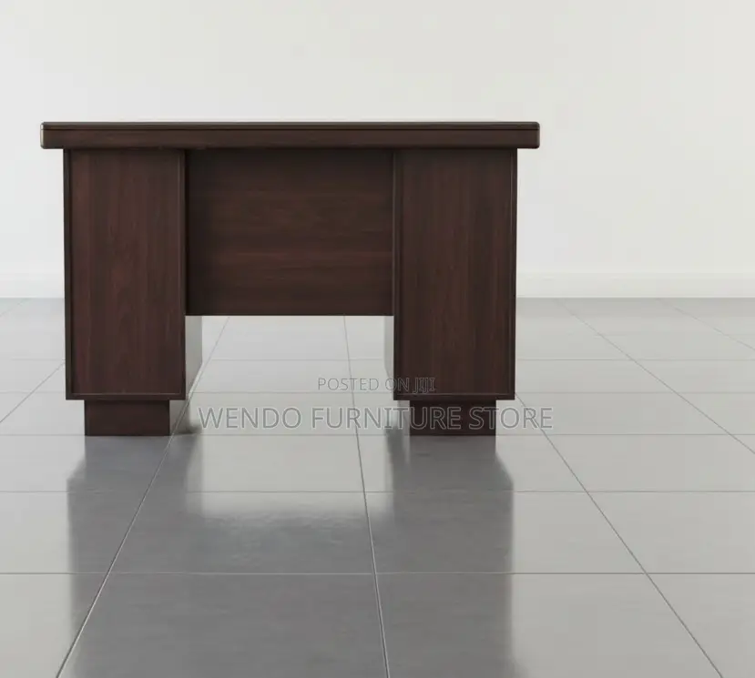 Office Desk; 1400mm Premium Home Offices Mahogany Desk