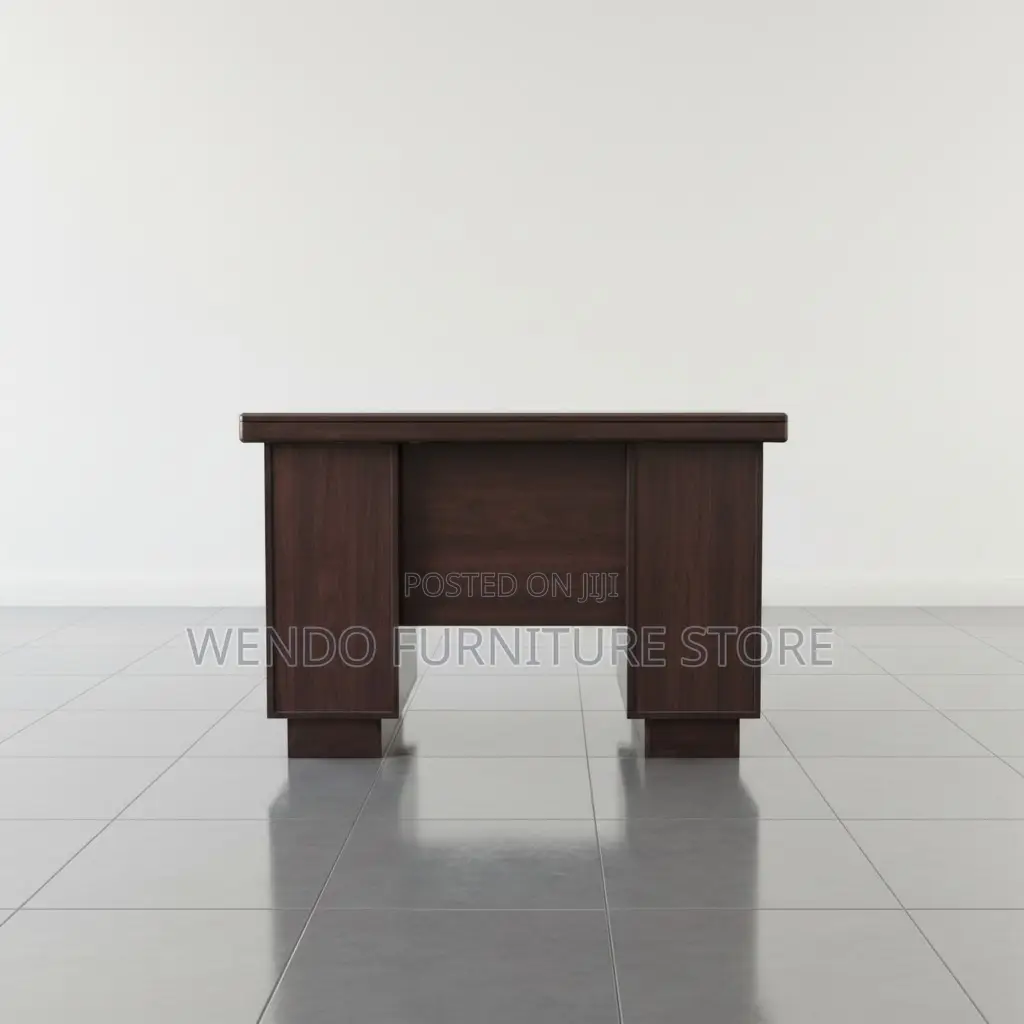 Office Desk; 1400mm Premium Home Offices Mahogany Desk
