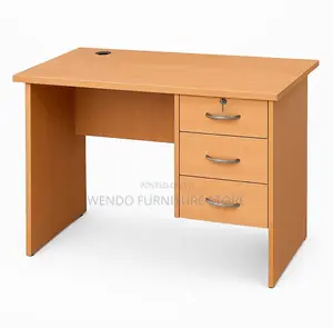 Office Table; 1 Meter Home Office Clerical Desk With Storage Drawer