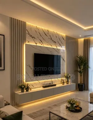 Gypsum Ceiling Installation.