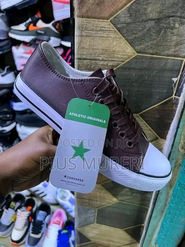 Leather Converse Casual Shoes - main view