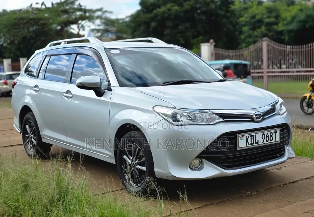 Toyota Corolla Fielder 2016 Silver