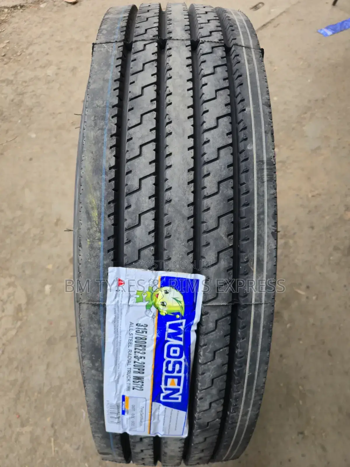 315 /80 R22. 5 Wosen Tires (Highway)
